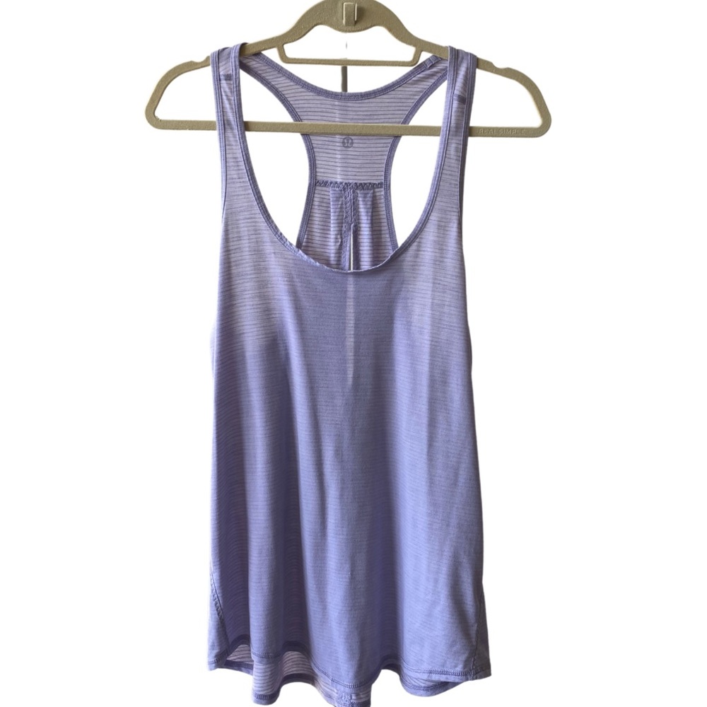🛍 Lululemon Tank Racerback Lilac Light Purple